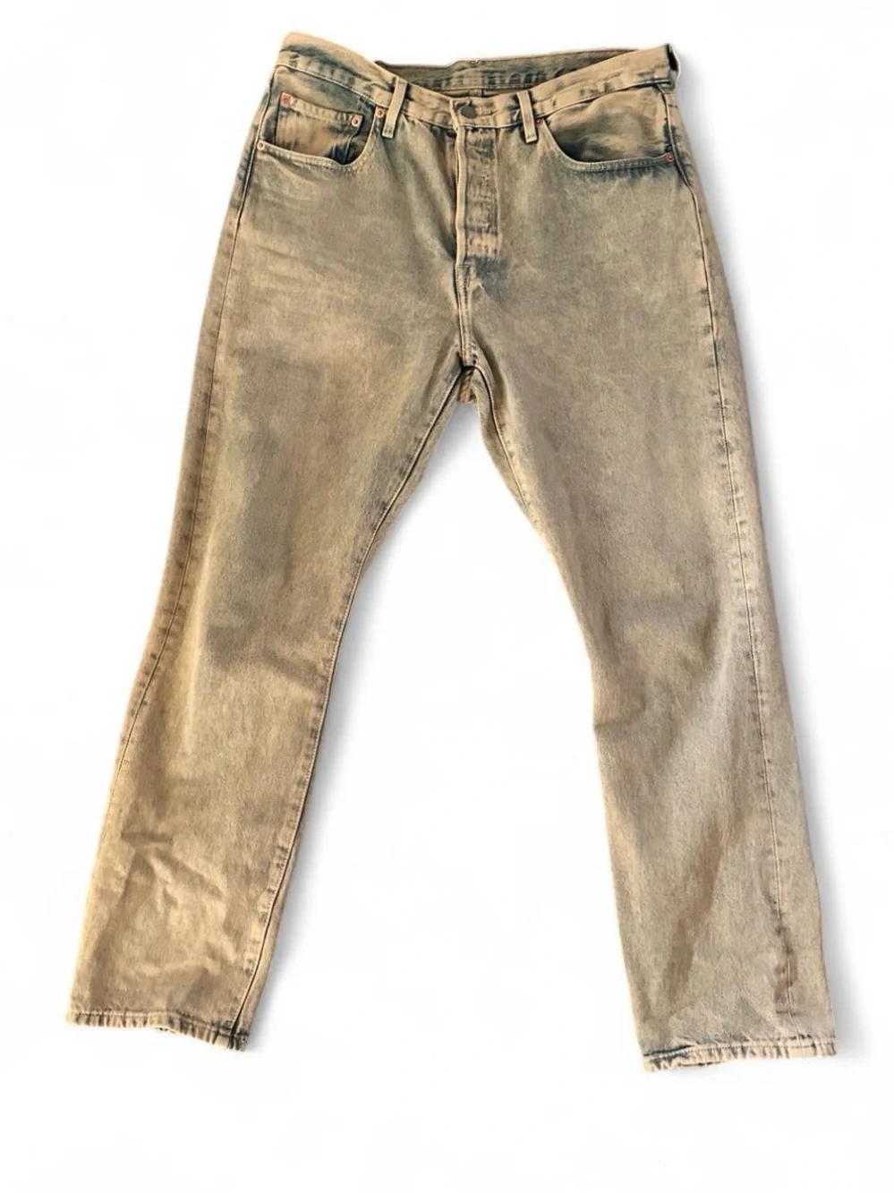 Women’s 501 Levi original fit straight leg jean • Miners Business medium wash •